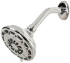 Waxman Consumer Group 8335001 5 Chrome Serene 3-Spray Fixed Shower Head