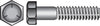 Hillman 1/2 in. D X 4-1/2 in. L Heat Treated Zinc Steel Hex Head Cap Screw 25 pk