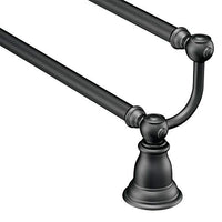 WROUGHT IRON 24" DOUBLE TOWEL BAR