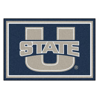 Utah State University 5ft. x 8 ft. Plush Area Rug