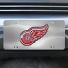 NHL - Detroit Red Wings 3D Stainless Steel License Plate