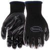 Boss JobMaster Men's Indoor/Outdoor High Dexterity Palm Gloves Black/Gray XL 1 pair