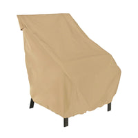 Classic Accessories Terrazzo 26 in. H X 25.5 in. W X 28.5 in. L Beige Polyester Chair Cover