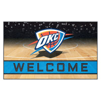 NBA - Oklahoma City Thunder Rubber Door Mat - 18in. x 30in.