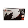 Gloveworks Nitrile Disposable Gloves XX-Large Black Powder Free 100 pk