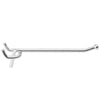 Single Hook, Zinc-Plated, 4-In.