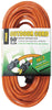 Prime Outdoor 50 ft. L Orange Extension Cord 16/3 SJTW