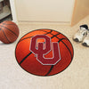 University of Oklahoma Basketball Rug - 27in. Diameter