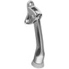 National Hardware Zinc w/Rubber Tip Satin Nickel Silver Kick-Down Door Holder Mounts to door