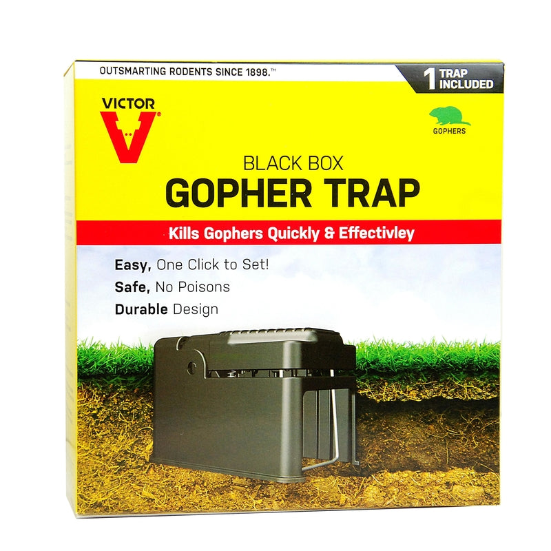 Victor Plunger-Style Mole Trap - 1 Pack 