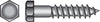 Hillman 5/16 in. X 1-1/2 in. L Hex Zinc-Plated Steel Lag Screw 100 pk