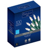 Celebrations Blue LED Mini Warm White 100 ct String Christmas Lights 24.5 ft.