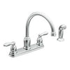 Chrome 2-Handle High-Arc Kitchen Faucet