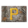 MLB - Pittsburgh Pirates Camo Camo Rubber Scraper Door Mat