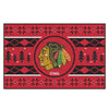 NHL - Chicago Blackhawks Holiday Sweater Rug - 19in. x 30in.