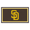 MLB - San Diego Padres 3ft. x 5ft. Plush Area Rug