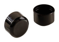 Shepherd Hardware Plastic Leg Tip Black Round 4 pk