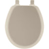 Mayfair by Bemis Cameron Round Bone Enameled Wood Toilet Seat