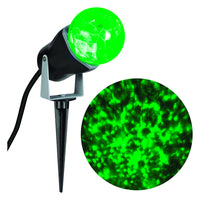 Gemmy LightShow LED Green Christmas Light Projector