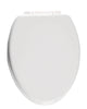 Mayfair by Bemis NextStep2 Slow Close Elongated White Enameled Wood Toilet Seat