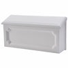 Gibraltar Mailboxes Windsor Plastic Wall Mount White Mailbox