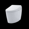 NEOREST® AH Dual Flush 1.0 or 0.8 GPF Toilet with Intergeated Bidet Seat and EWATER+, Cotton White- MS989CUMFG#01