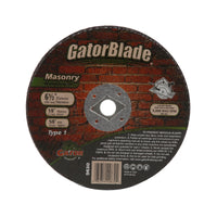 Gator 6-1/2 in. D X 5/8 in. Masonry Cutting Wheel 1 pc