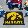 University of Iowa Man Cave Rug - 5ft. x 6ft.