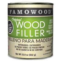 Famowood Natural/Tupelo/White Pine Wood Filler 1 pt