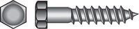 Hillman 3/8 in. X 4 in. L Hex Hot Dipped Galvanized Steel Lag Screw 50 pk