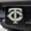 MLB - Minnesota Twins Black Metal Hitch Cover