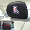 University of Arizona Embroidered Head Rest Cover Set - 2 Pieces