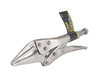 Steel Grip 6 in. Steel Long Nose Locking Pliers