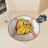 University of Minnesota-Duluth Baseball Rug - 27in. Diameter