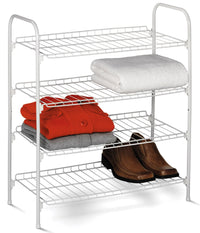 Honey-Can-Do 28 in. H X 25 in. W X 12 in. L Steel Shoe Shelves