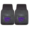 Kansas State University Heavy Duty Car Mat Set - 2 Pieces