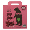 Bear Real Fruit Yoyo Snack - Raspberry - Case of 6 - 3.5 oz.