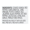 Cucina and Amore - Quinoa Meals - Spicy Jalapeno and Roasted Peppers - Case of 6 - 7.9 oz.