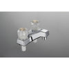 Home Plus Chrome Centerset Bathroom Sink Faucet 4 in.