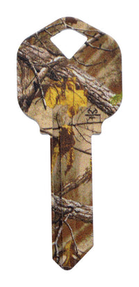 Hillman RealTree Green House/Office Universal Key Blank Single (Pack of 6).