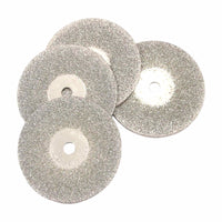 Forney 3/4 in. Diamond Round Replacement Cut-Off Wheel 4 pc