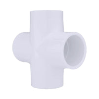 Charlotte Pipe Schedule 40 1-1/4 in. Slip X 1-1/4 in. D Slip PVC Cross 1 pk