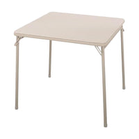 Cosco 28 in. H x 33-3/4 in. W x 33-3/4 in. L Square Folding Table