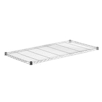 Honey Can Do 1 in. H x 48 in. W x 18 in. D Steel Shelf Rack Silver