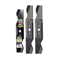 MaxPower 46 in. Mulching Mower Blade Set For Riding Mowers 3 pk