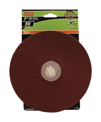 Gator 7 in. Aluminum Oxide Center Mount Fiber Disc 50 Grit Coarse 3 pk (Pack of 5)