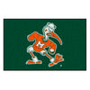 University of Miami Sebastian the Ibis Rug - 5ft. x 8ft.