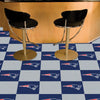 NFL - New England Patriots Team Carpet Tiles - 45 Sq Ft.