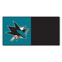 NHL - San Jose Sharks Team Carpet Tiles - 45 Sq Ft.