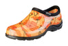 Sloggers California Dreaming Orange/Yellow Women's Waterproof Garden/Rain Shoes 7 US